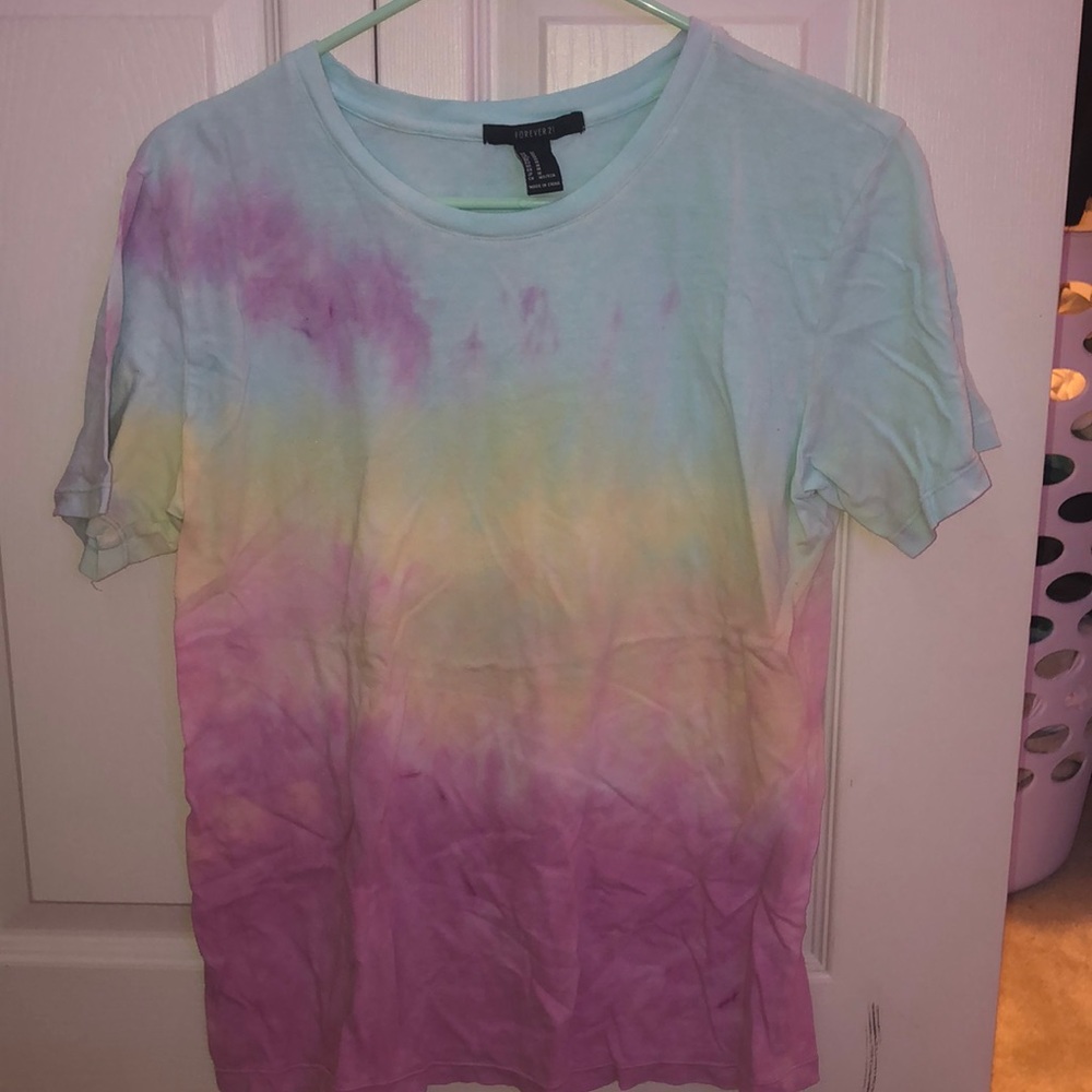 Women’s rainbow top